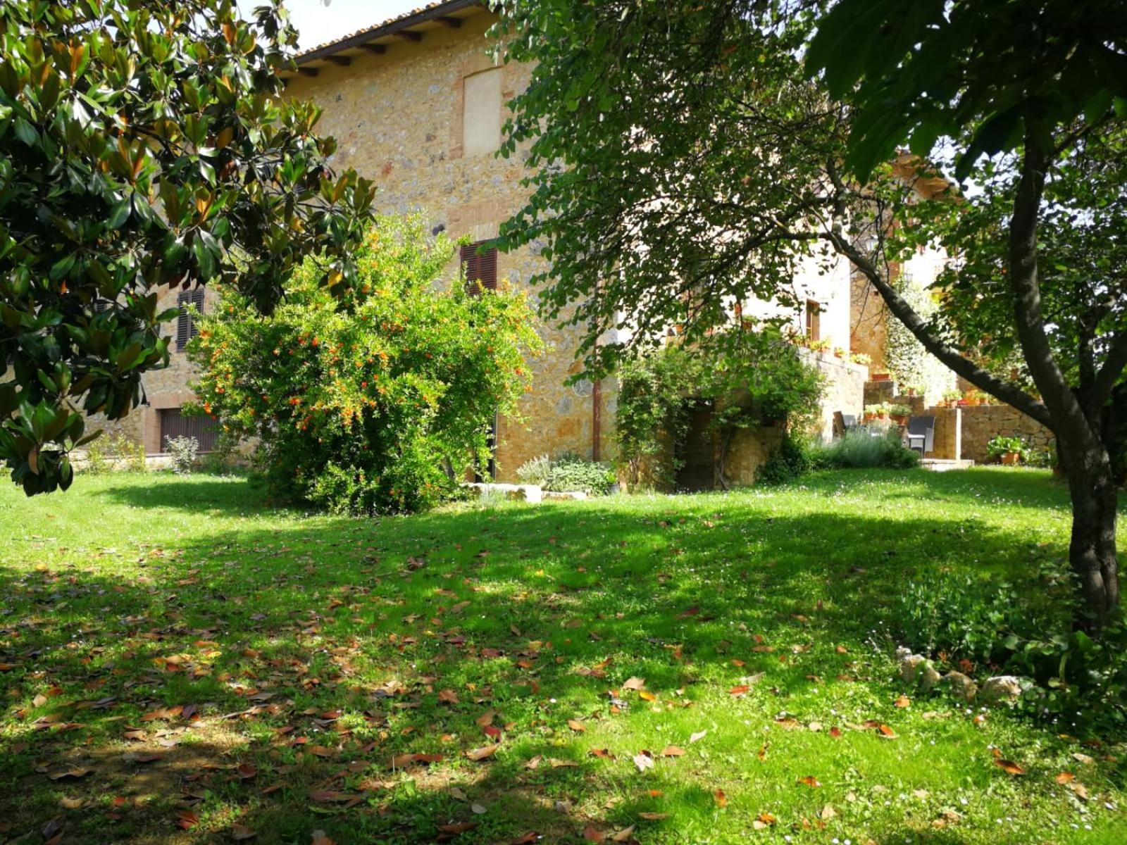 Claudia Vacanza Toscana - Appartamento Melograno -10 Min Da Siena Sovicille Kültér fotó